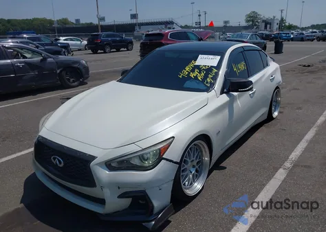 2016 Infiniti Q50 3.0T Premium из США, поврежденный, VIN JN1EV7AR0GM345628